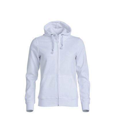 Veste à capuche femme blanc Clique