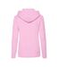 Classic lady fit hooded sweatshirt light pink Fruit of the Loom-2