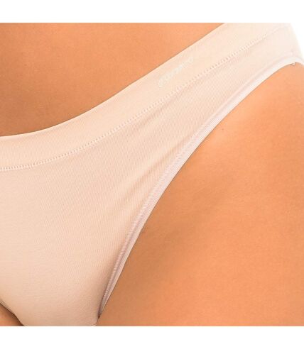 Pack-2 Invisible panties with soft and elastic fabric 1031638 woman