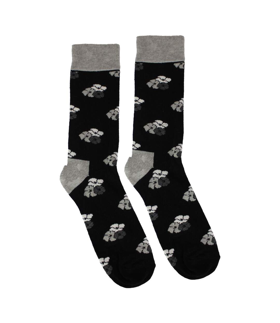 1 Pair Floral Mens Dress Socks | Classic Flower Socks-5