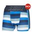 Boxers avocet homme bleu / bleu marine / blanc Crosshatch-1