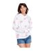 Sweat À Capuche Motif/style Poussière D'étoiles Femme Blanc Cassé PJ Salvage-4