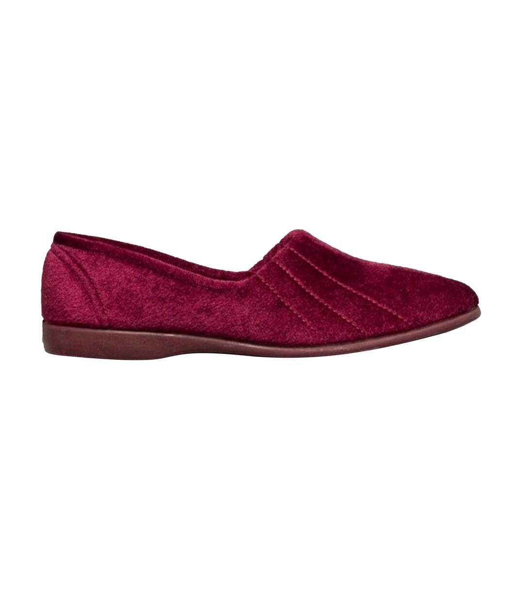 Chaussons audrey femme bordeaux GBS