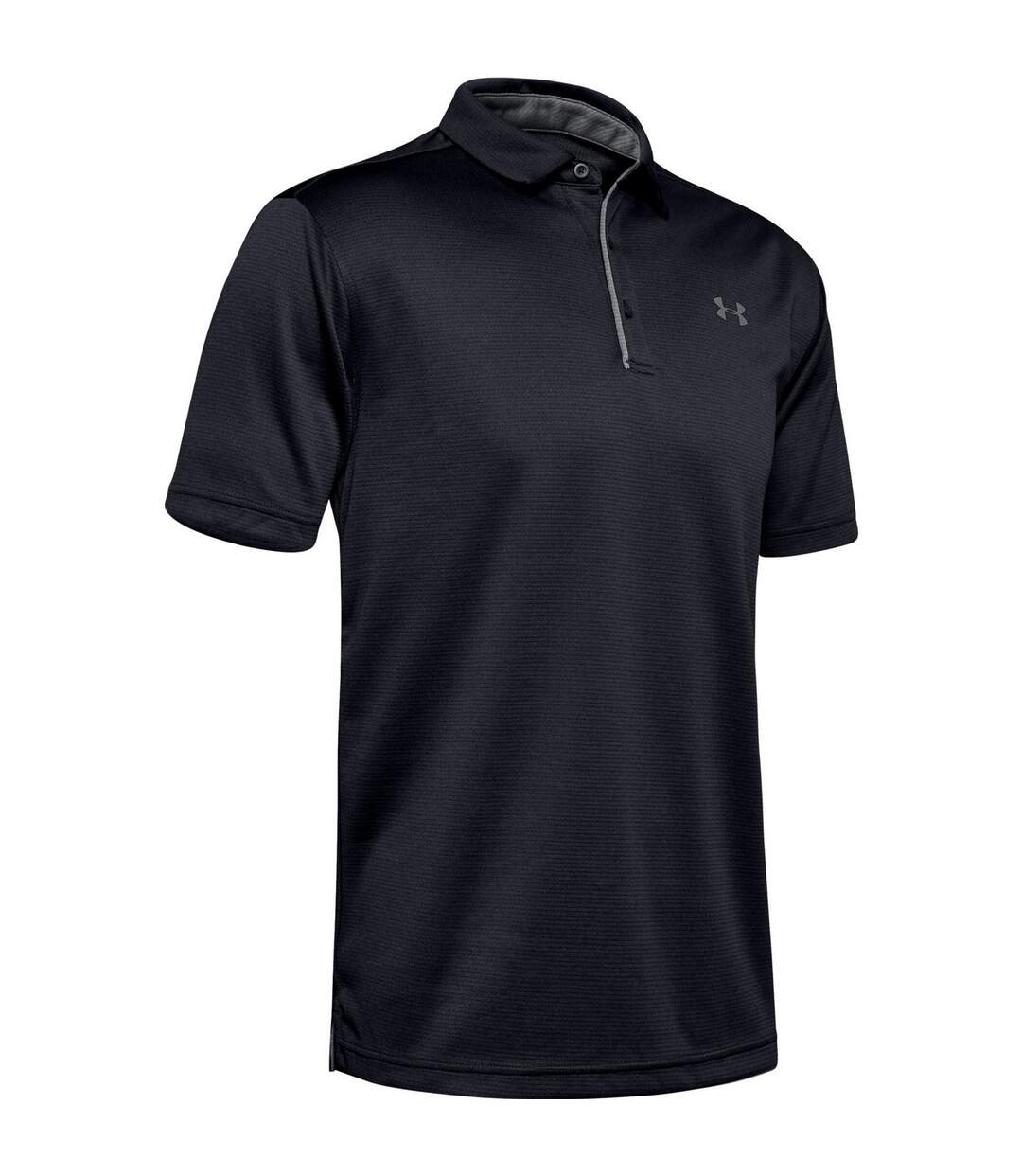 Polo tech homme noir / graphite Under Armour-1