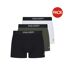 Pack Of 3  Mens Devon Boxer Shorts  Black Ivy White Lyle & Scott-1