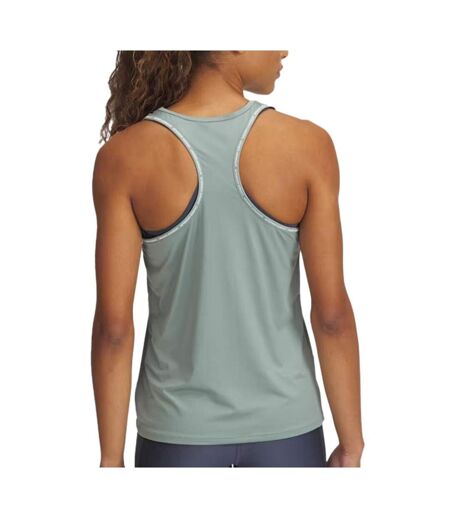 Débardeur vert femme under armour tech knockout - l