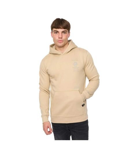 Sweat À Capuche Jamolat Homme Beige Gris Crosshatch