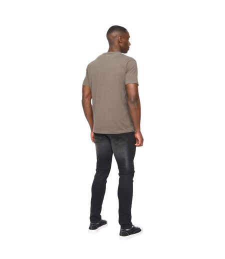 Mens Mersak T-shirt Dark Olive Duck And Cover