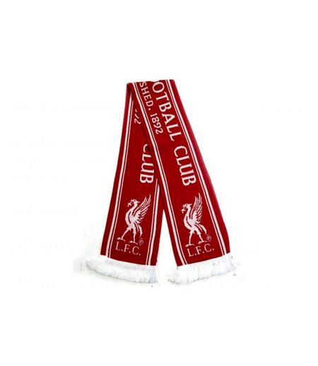 Liverpool FC - Écharpe tricotée (Rouge / Blanc) (Taille unique) - UTBS444