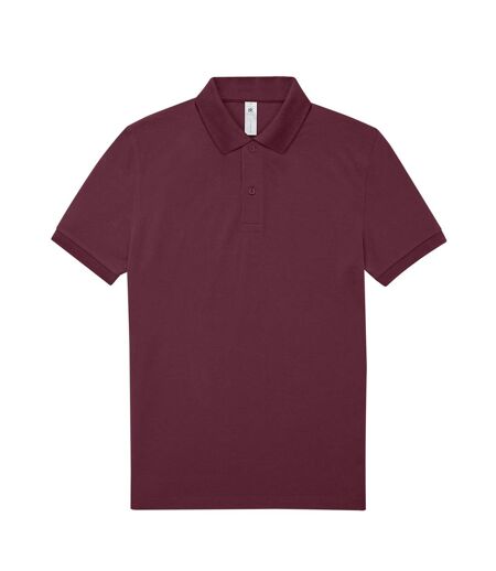 Polo My Homme Bordeaux B&C
