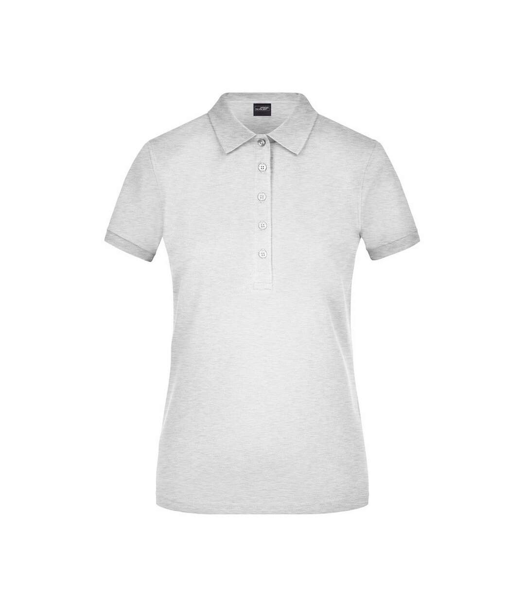 Polo Femme Gris Chiné James And Nicholson-1