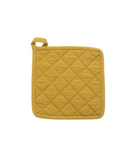 Gant & Manique Imprimé Paty 32cm Jaune Ocre