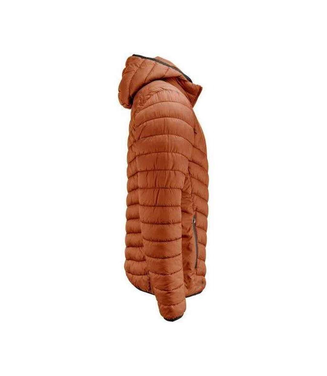 Unisex Adult Mount Adams Recycled Nylon Padded Jacket Orange Rust Cutter & Buck-4