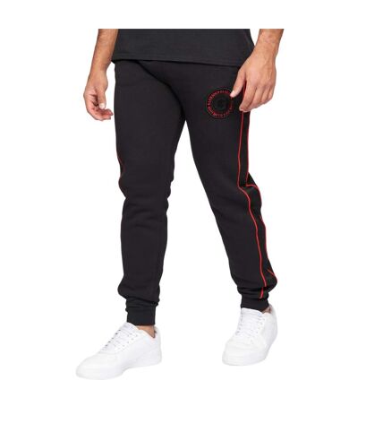 Pantalon de jogging javier 3.0 homme noir / rouge Glorious Gangsta Glorious Gangsta