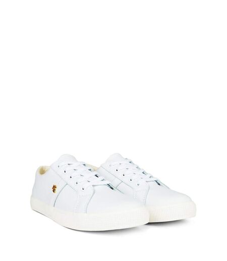 Baskets Janson Femme Blanc Ralph Lauren