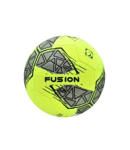 Ballon de foot pour intérieur fusion taille 5 jaune / noir Precision