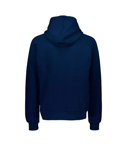Tee Jays Mens Full Zip Hooded Sweatshirt (Navy Blue)