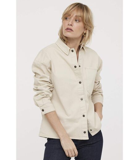 Surchemise manches longues coton overshirt DRISTEL