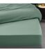 Drap Housse Percaline 160x200cm Tilleul-3