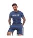 Mens Rowan T-shirt & Shorts Set Set Blue Nicce-1