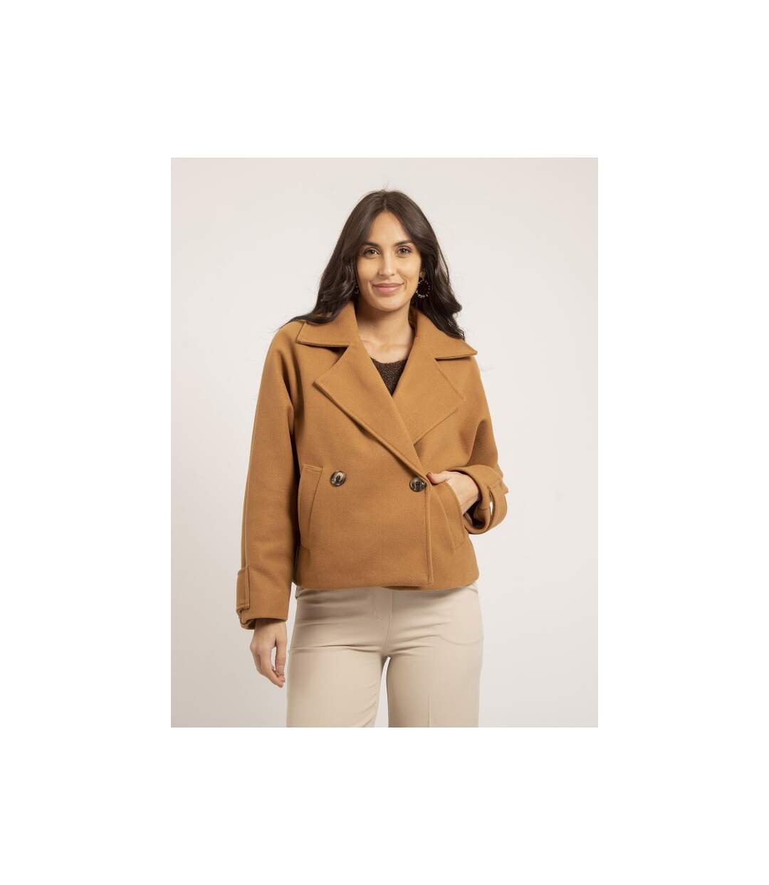Manteau court UPALE - Dona X Lisa-1