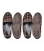 CHARENTAISE Homme Pantoufle PREMIUM - Pack de de-3