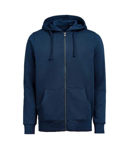 Unisex Adult Regular Full Zip Hoodie Navy Untagged Movement