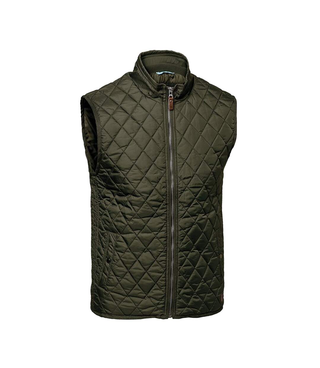 Mens Camden Quilted Gilet/bodywarmer Olive Nimbus-2