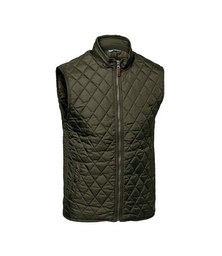 Mens Camden Quilted Gilet/bodywarmer Olive Nimbus