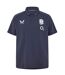 Polo Voyage Motif/style Rugby Angleterre Homme Bleu Marine Castore-1