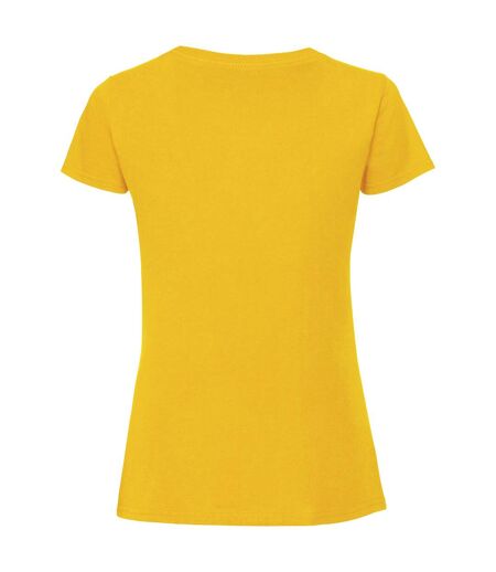 T-shirt Ajusté Femmes Tournesol Fruit Of The Loom