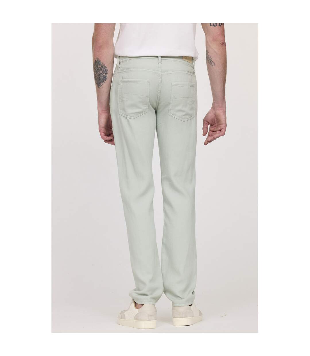 Pantalon coton straight LC122-3