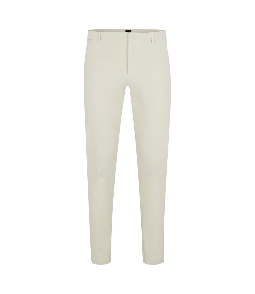 Mens Kaito1 Casual Chinos White Boss-2