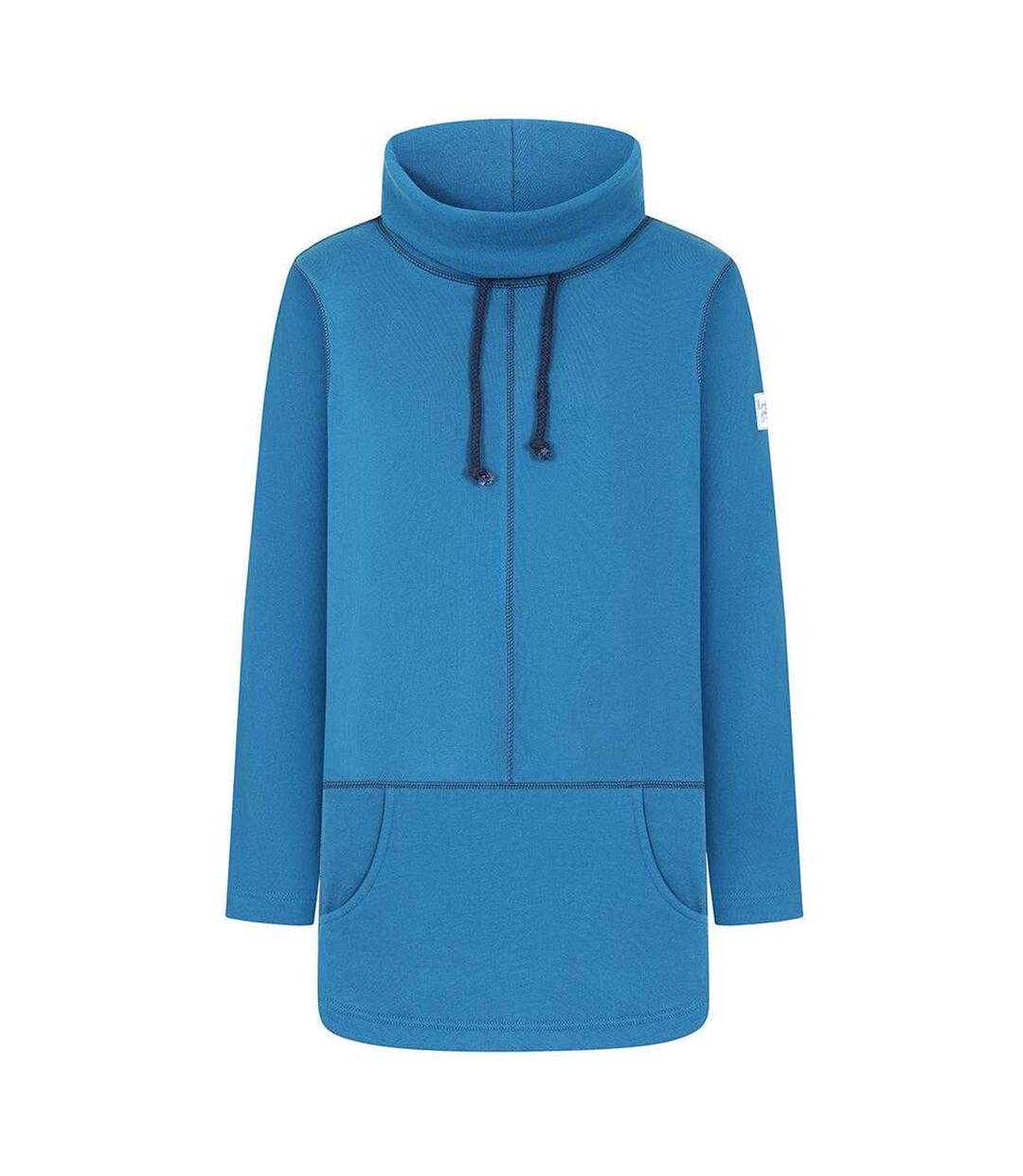 Sweat Femme Bleu Sarcelle Bleu Sarcelle Lazy Jacks-1