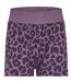 Pantalon De Détente Motif/style Imprimé Léopard Femme Violet Foncé Boss-3