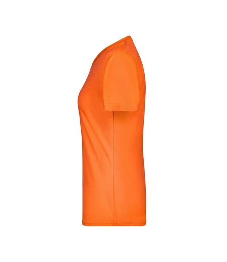 T-shirt Active Femme Orange James And Nicholson