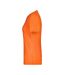 T-shirt Active Femme Orange James And Nicholson-3