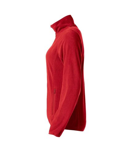 Clique Womens/Ladies Basic Microfleece Jacket (Red) - UTUB290
