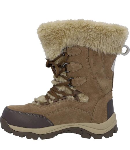 Bottines De Randonnée Mortiz Femme Marron Clair Hi-Tec