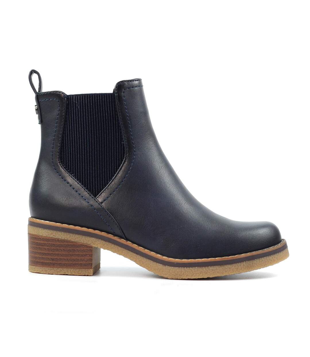 Bottines Conrad Femme Bleu Lunar-4