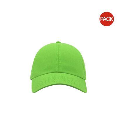 Lot de 2  casquettes action adulte vert Atlantis