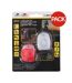 Éclairage De Vélo Motif/style Led Taille Unique Blanc Rouge Dunlop-1