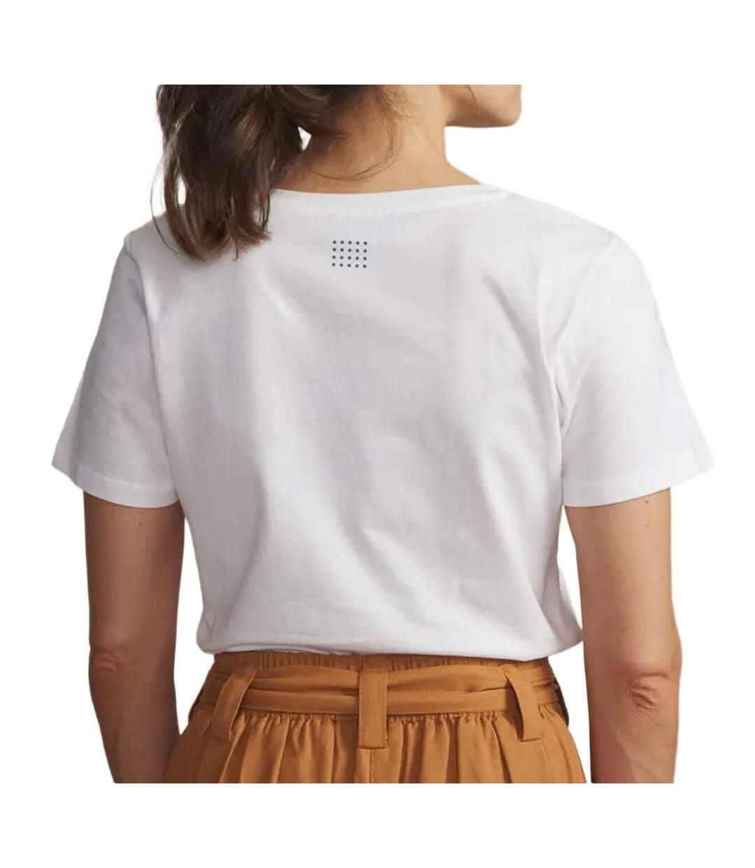 T-Shirt blanc femme tbs arctique-2