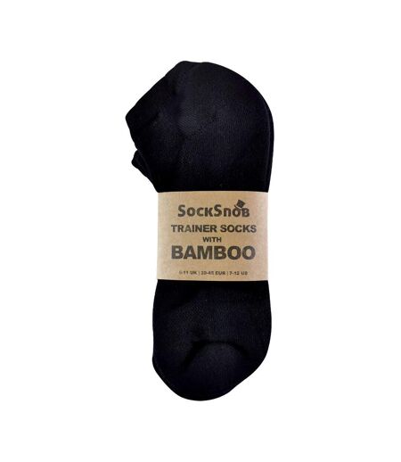 Unisex Bamboo Organic Cotton Low Cut Trainer Socks