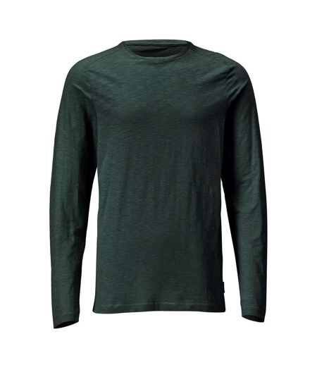 T-shirt Manches Longues Customised Homme Vert Forêt Mascot