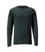 T-shirt Manches Longues Customised Homme Vert Forêt Mascot-1