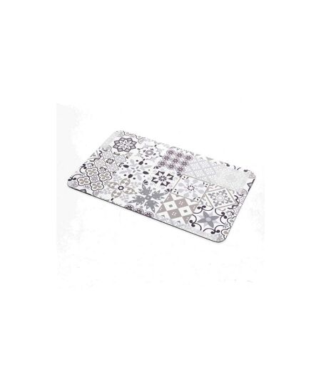 Tapis de Bain Imprimé Salou 50x80cm Gris