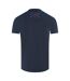 Unisex Adult Script Logo T-shirt Navy Blue Aquascutum-2
