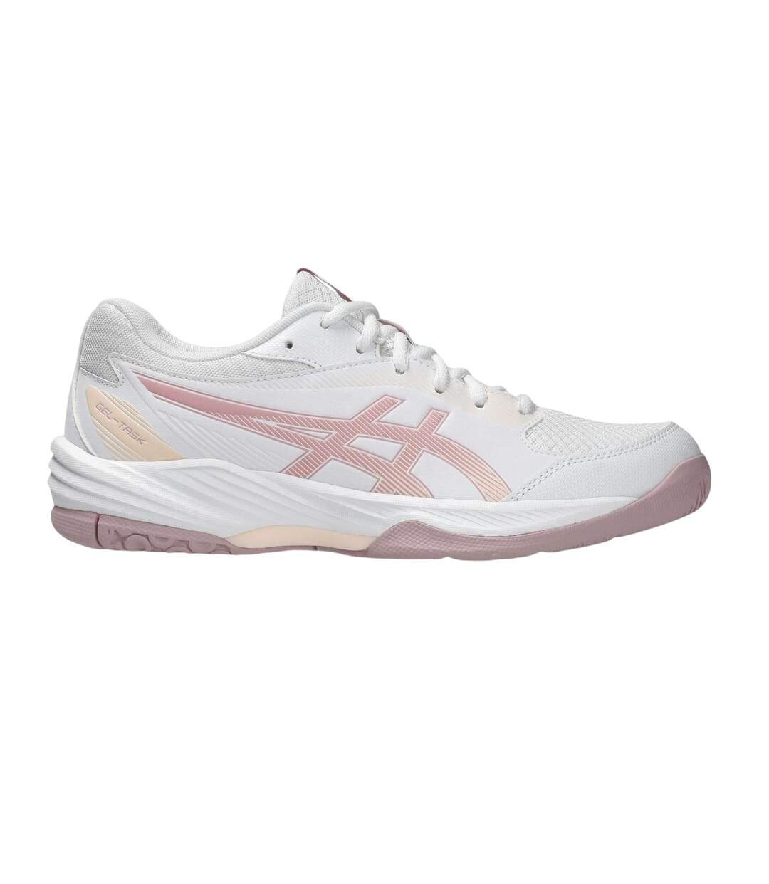 Womens/ladies Task 4 Volleyball Shoes White Asics-4
