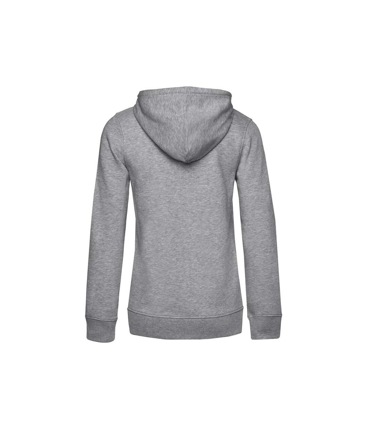 B&C Womens/Ladies Organic Hoodie (Gray Heather)